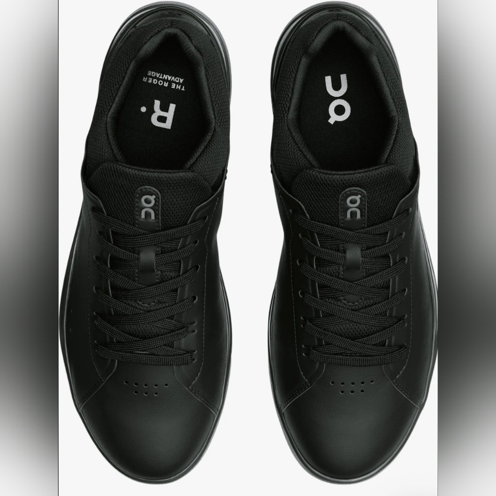 Size 7 - 🆕️Women's ON THE RODER Advantage Tennis Black Sneakers - Picture 3 of 14